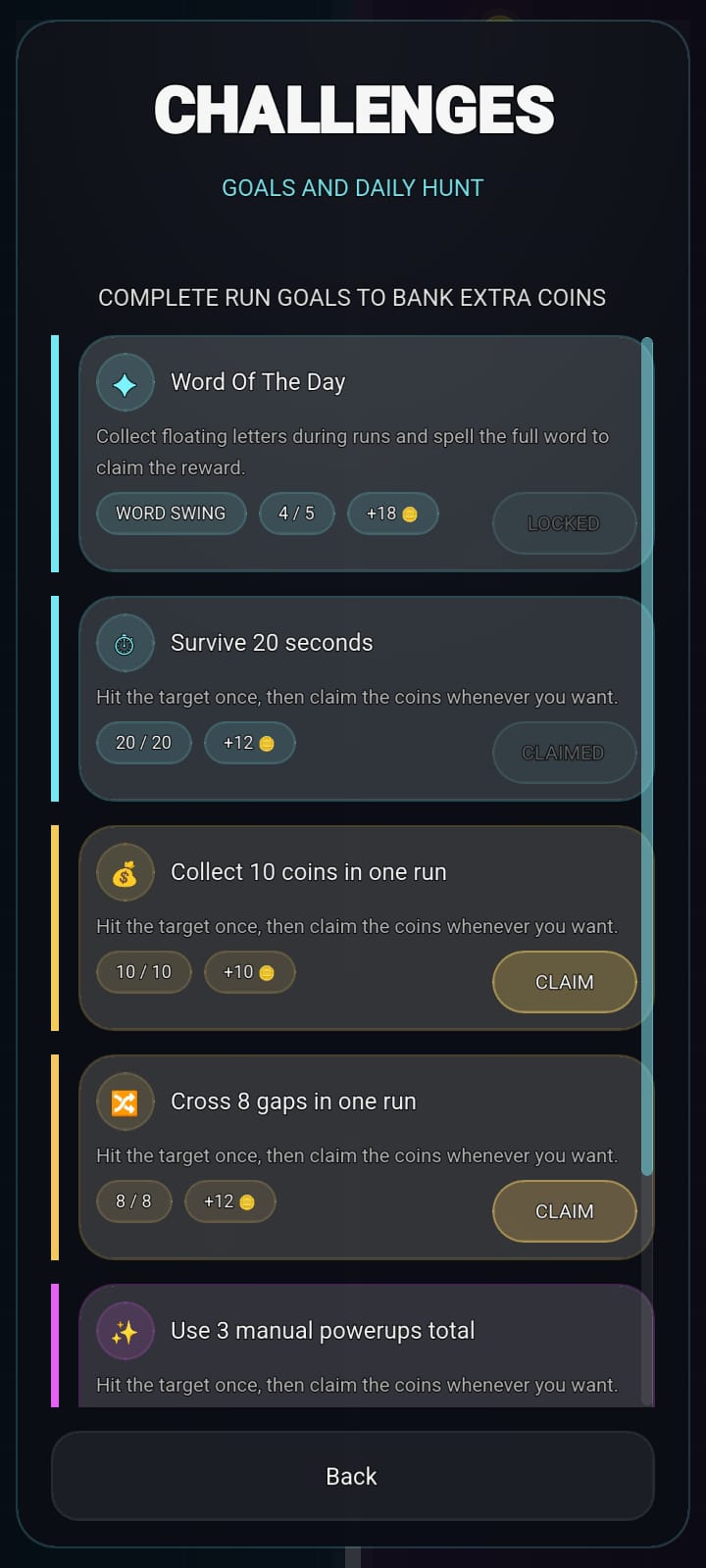 Splitline portrait challenges screen